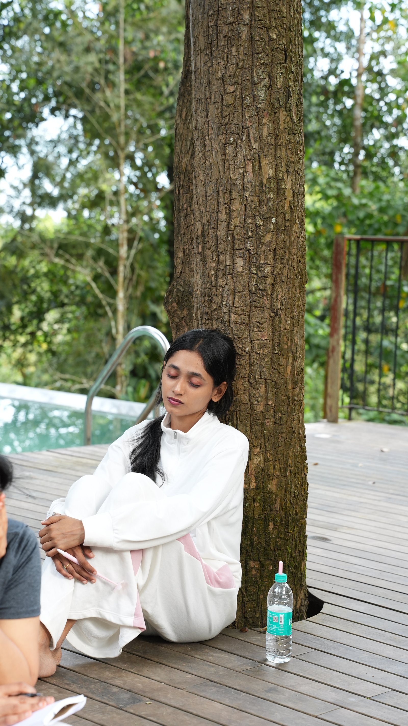 A moment from a Sacred Cocoon retreat